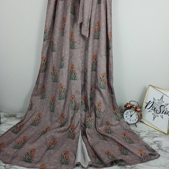 Anthropologie Sachin & Babi Isolde Sequined Maxi Dress Floral size 4 NEW - Picture 5 of 13